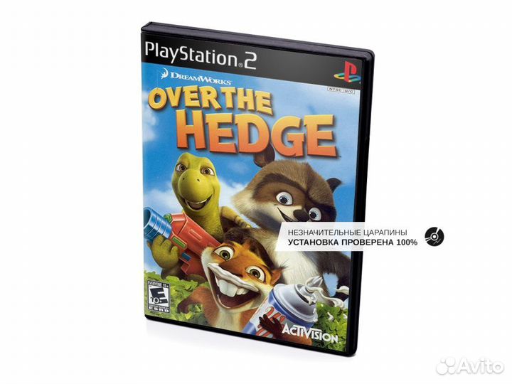 DreamWorks Over the Hedge, б/у, незнач.царап. PS2