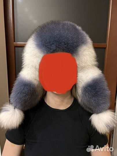 Шапка песец