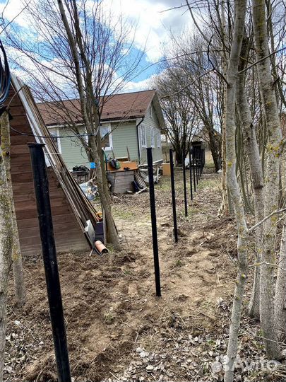 Установка заборов / забор из сетки / заборы