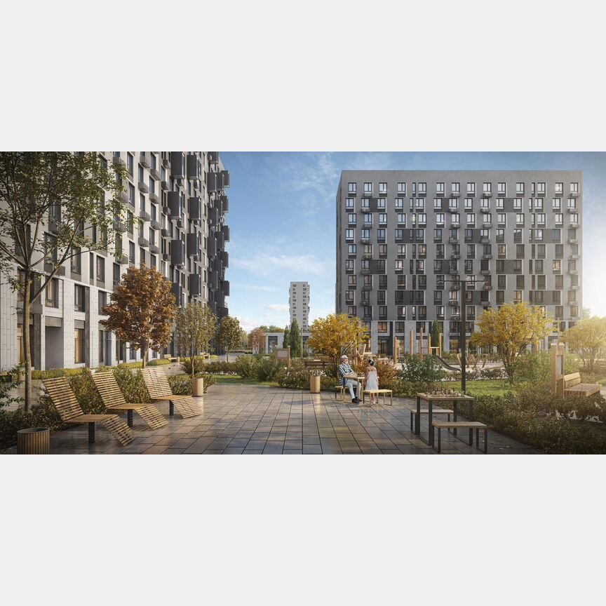 1-к. квартира, 42,8 м², 13/17 эт.