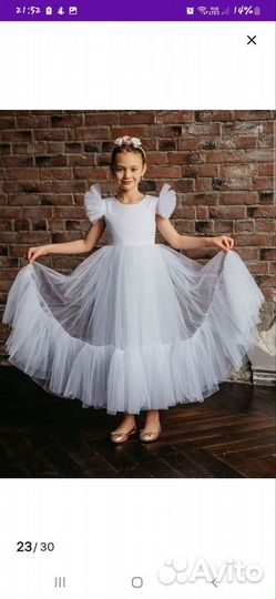 Платье для девочки на выпускной 122 128