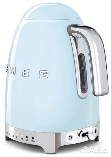 Чайник Smeg KLF04, пастельный голубой