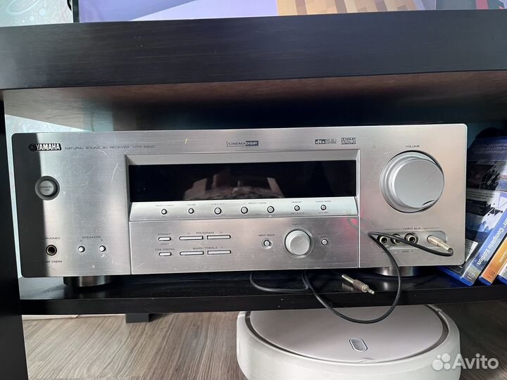 Колонки yamaha NS 555 + ресивер HTR 5940