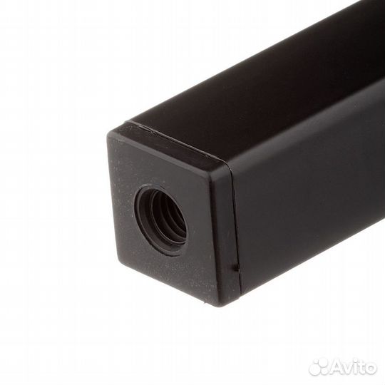 Ножка мебельная стальная 25х25х200 мм (1 шт.)