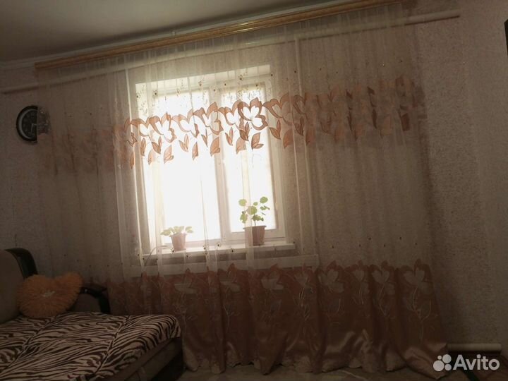 Тюль вместе с гардинами бу