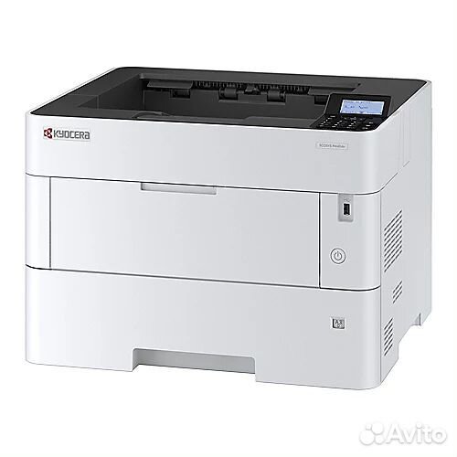 Принтер лазерный kyocera P4140dn черно-белый, цвет