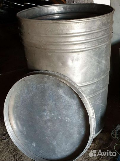 Алюминиевая бочка 100л