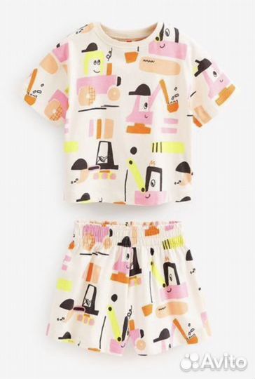 Пижамы Next летние для девочки 110