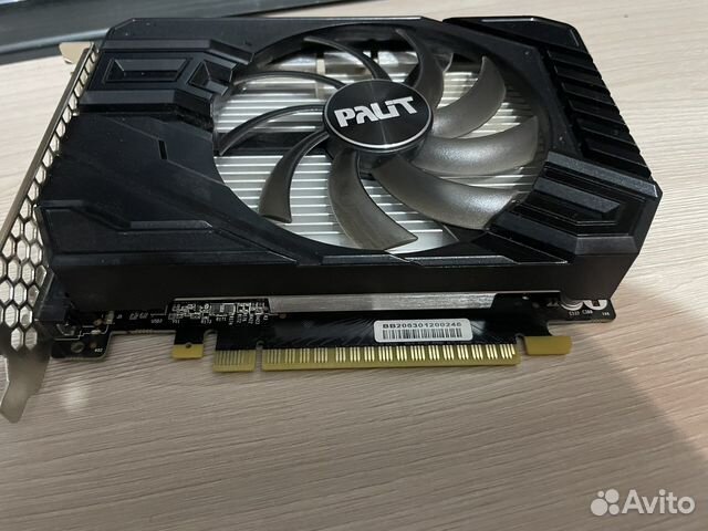 Видеокарта gtx 1650 super palit stormX oc