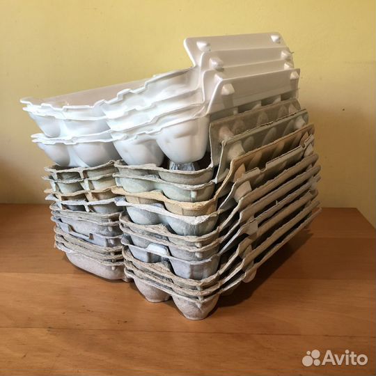 Лотки контейнеры для яиц, 66 шт