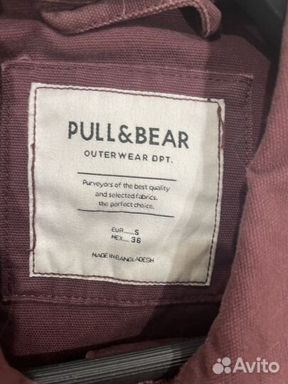 Джинсовка мужская pull&bear