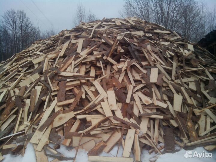 Дрова колотые хвойные