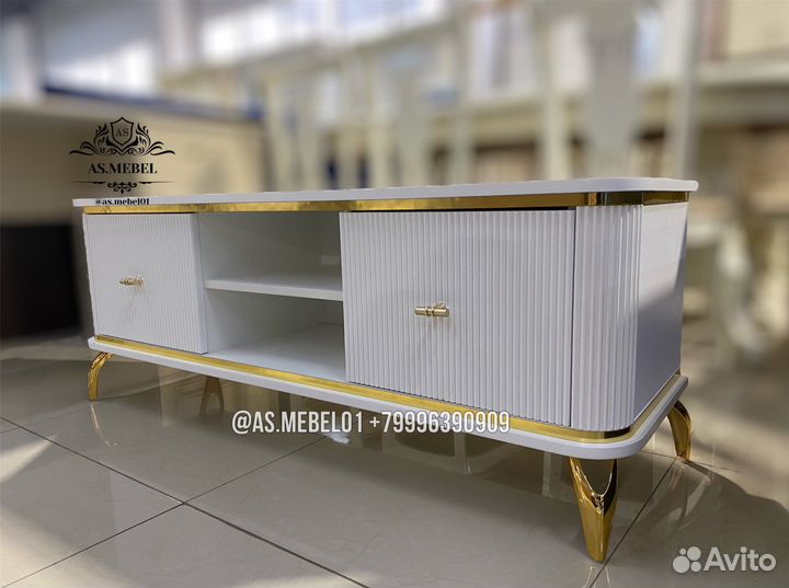 Тв-тумба тумба под телевизор неоклассика Roxy