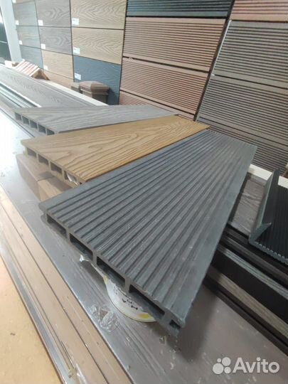 Террасная доска из дпк все размеры цвета есть