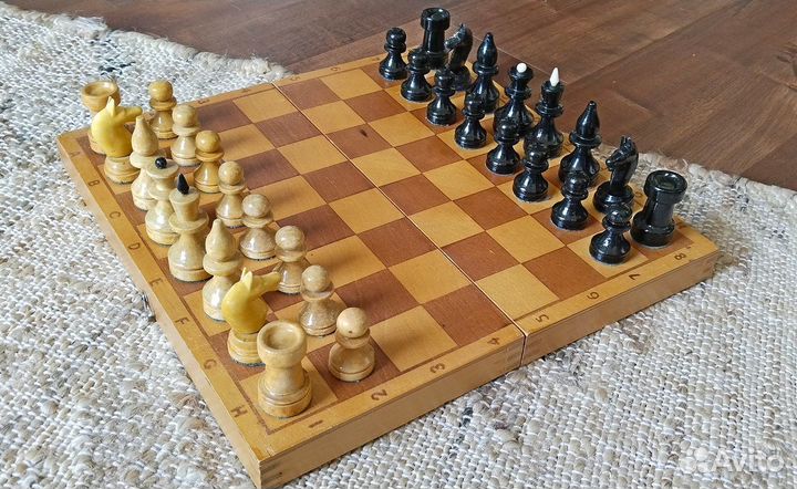 Шахматы СССР деревянные 1978 г