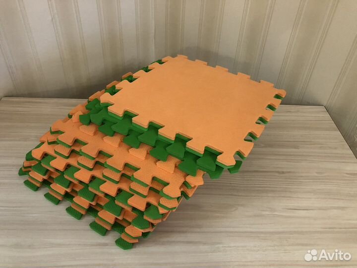 Детский коврик для ползания пазл