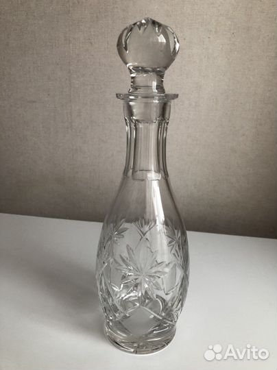 Штоф для водки хрустальный СССР