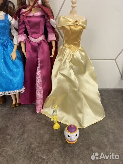 Куклы принцессы и принц Дисней