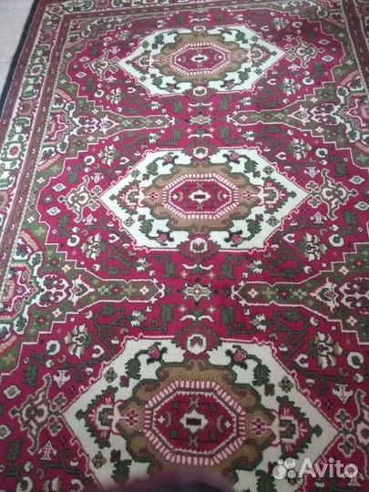 Ковер шерстяной СССР ручной