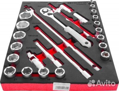 UTS26STE Набор торцевых головок 1/2