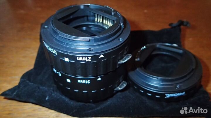 Макрокольца с автофокусом на фотоаппарат Canon