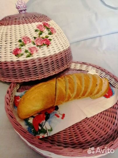 Хлебница плетеная- шикарный подарок
