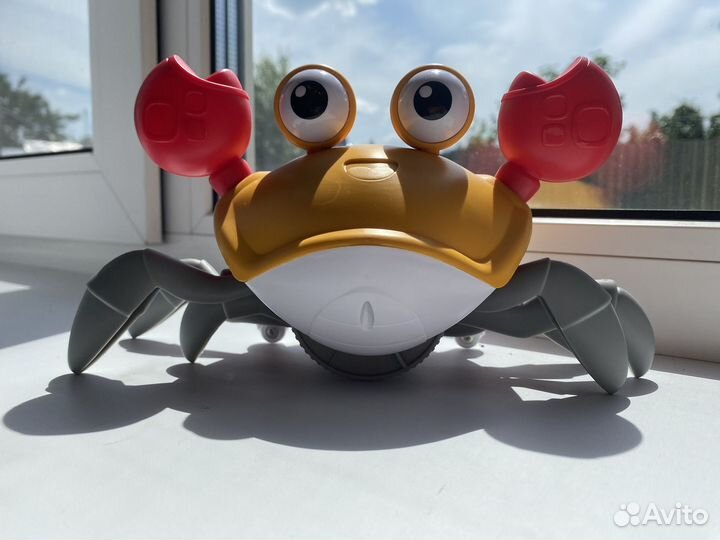 Интерактивная игрушка краб