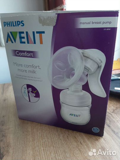 Молокоотсос avent ручной