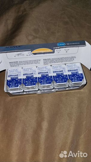 Линзы акувью оазис