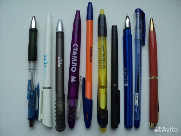 Ручки шариковые 1990 - 2010 гг