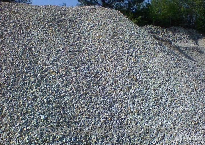 Щебень гравийный