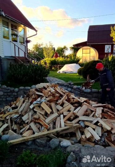 Дрова Осина навалом в Ленобласти любого объема