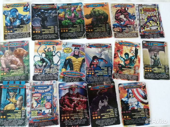 Карточки человек-паук