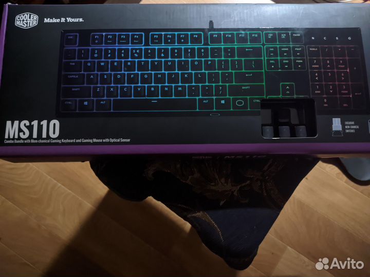 Клавиатура и мышь игровые. Cooler Master MS