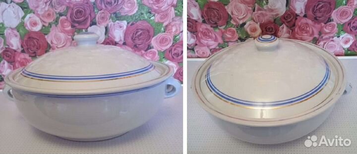 Корейский суповой сервис 50-60 гг