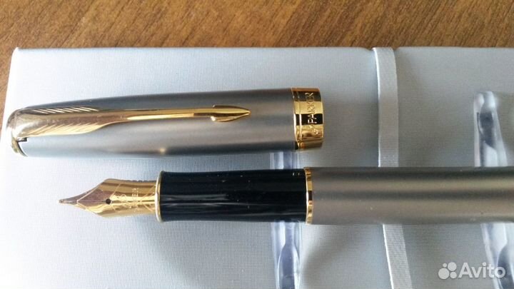 Перьевая ручка Parker Sonnet Stainless Steel GT