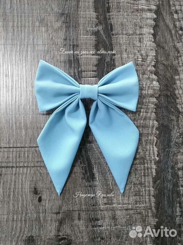 Новый бант для волос на заколке-автомат