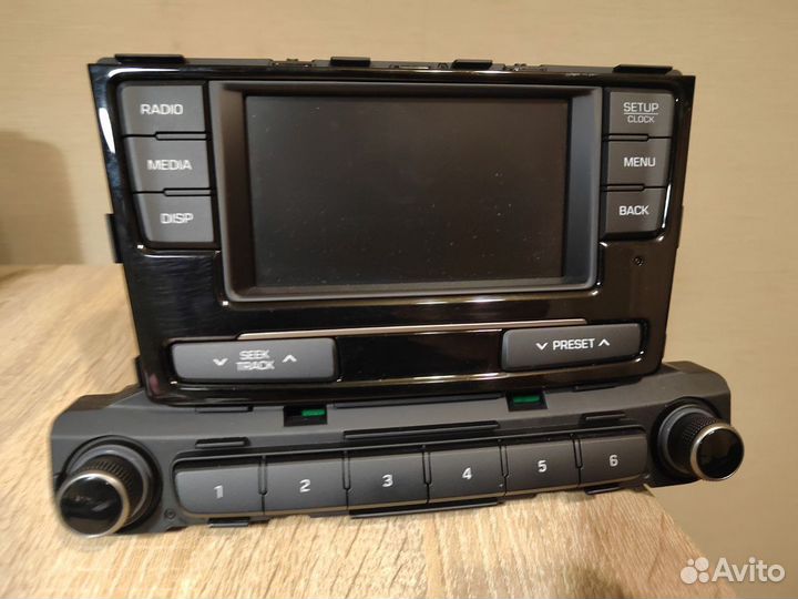 Штатная магнитола на hyundai solaris 2