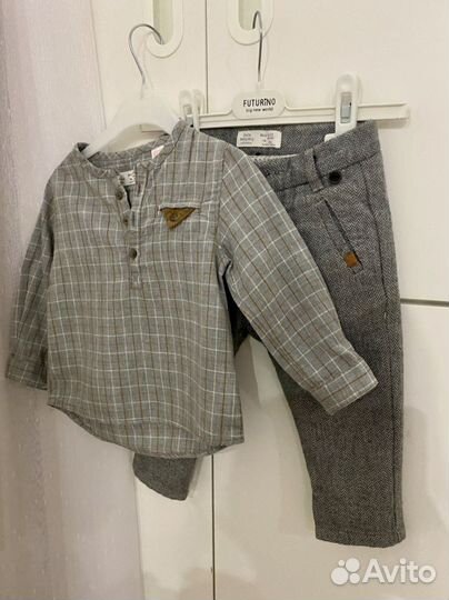 Рубашка и брюки zara