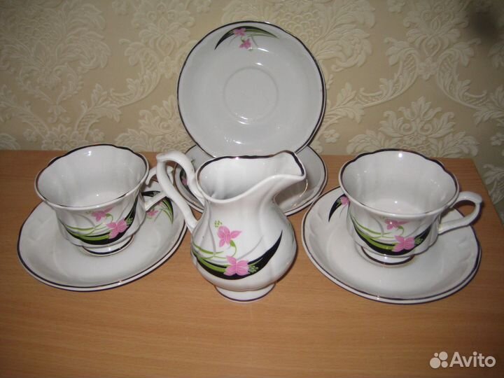 Фарфоровая чайная посуда (Коростень)