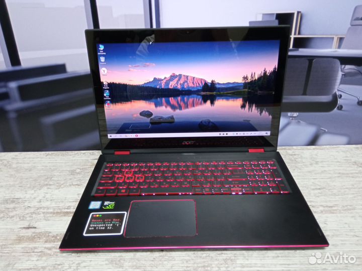 Сенсорный Acer / x360 / i5 / GTX1050 / SSD / 8 озу