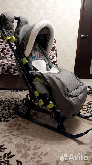 Санки коляска ника 7 3