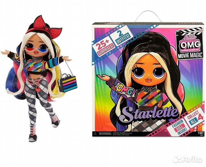 Кукла lol omg movie magic кинотеатр новая