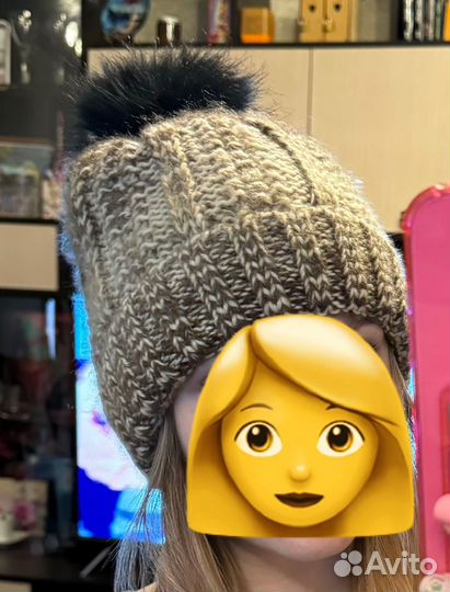 Шапка зимняя женская