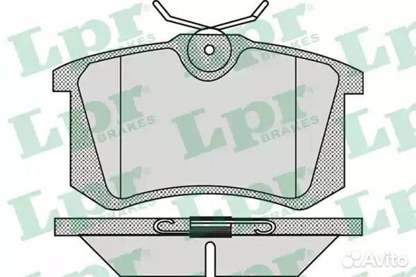 Колодки тормозные дисковые