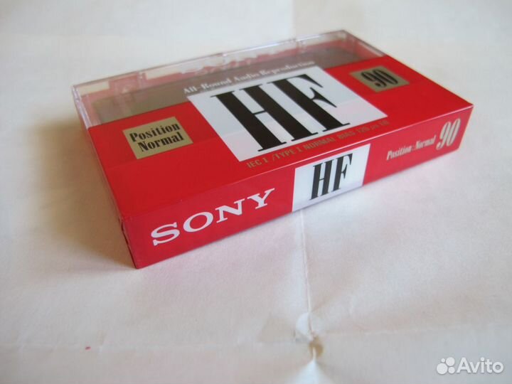 Новая Аудио кассета Sony HF 90 Normal Italy