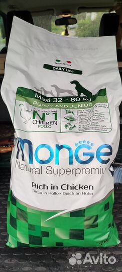 Корм для собак monge