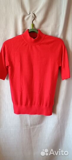 Водолазка женская с коротким рукавом