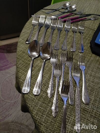 Столовые принадлежности.Бу