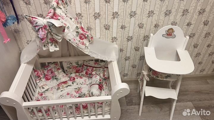 Мебель для кукол деревянная